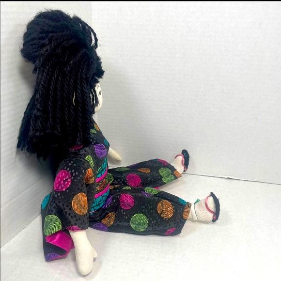 Japanese likeness approx 21” cotton doll appears lovingly handmade Price Firm - Picture 2 of 10